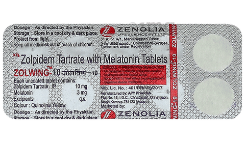 Zolwing 10 Tablet image