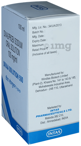 Divaa 500 Oral Solution image