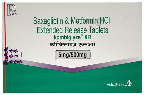 Kombiglyze  XR 5mg/500mg Tablet