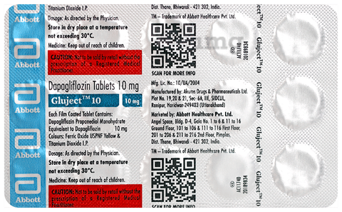 Gluject 10 Tablet image Gluject 10 Tablet image