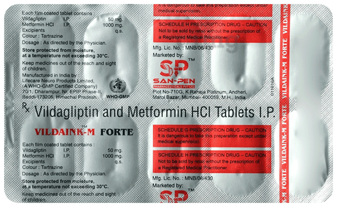 Vildaink M Forte Tablet image Vildaink M Forte Tablet image