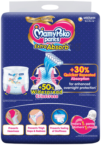 MamyPoko Pants Extra Absorb Diaper XXL  Trans can