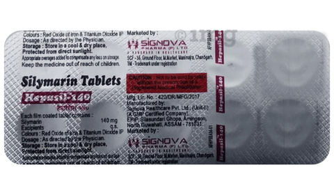 Hepasil 140mg Tablet