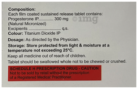 Pregcert 300 SR Tablet image