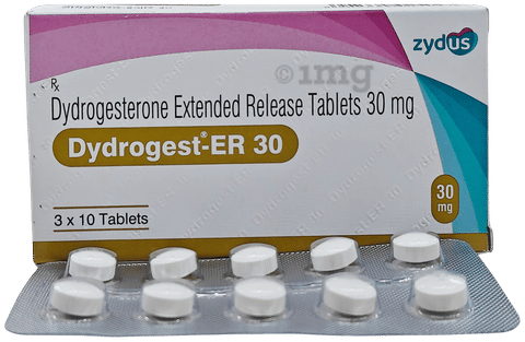 Dydrogest 30mg Tablet ER image Dydrogest 30mg Tablet ER image