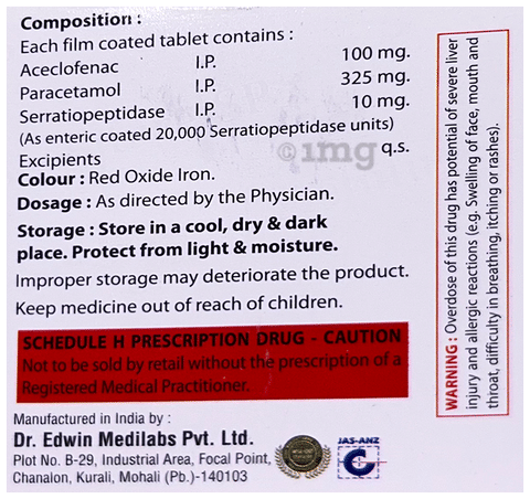 Aceclogun-SP Tablet image