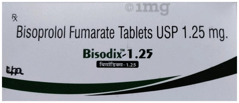 बिसोडिक्स 1.25 टैबलेट image बिसोडिक्स 1.25 टैबलेट image