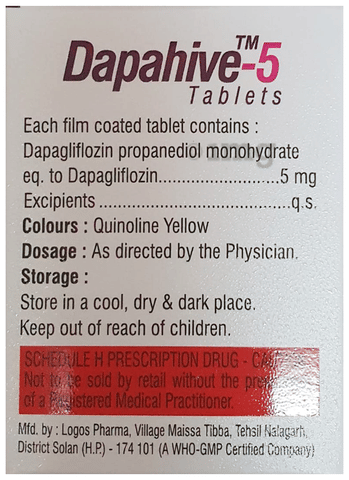 Dapahive 5 Tablet image