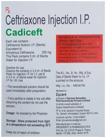 Cadiceft Injection image