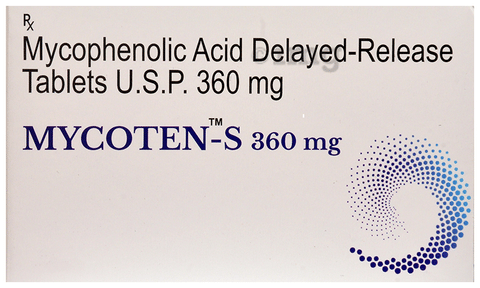 Mycoten-S 360mg Tablet DR image