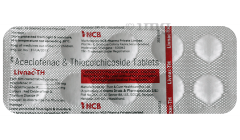 Livnac-TH Tablet image Livnac-TH Tablet image