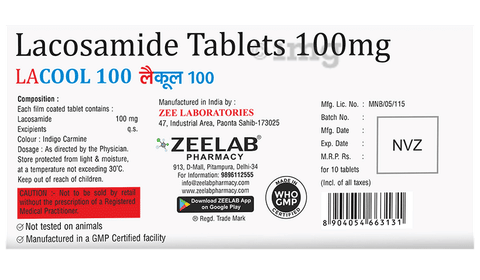 Lacool 100 Tablet image Lacool 100 Tablet image