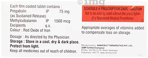 Setgalin SR M 75 Tablet image