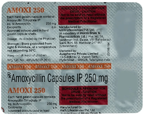 Amoxi 250 Capsule image Amoxi 250 Capsule image