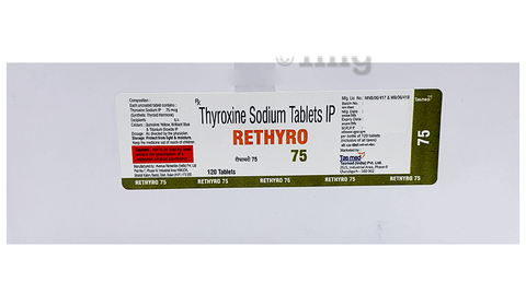 Rethyro 75 Tablet image Rethyro 75 Tablet image