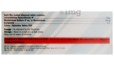 Linokast-M Tablet image Linokast-M Tablet image