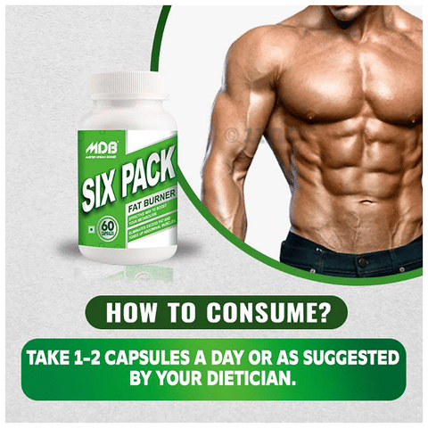 MDB Master Dream Bodies Six Pack Fat Burner Capsule: Buy bottle of