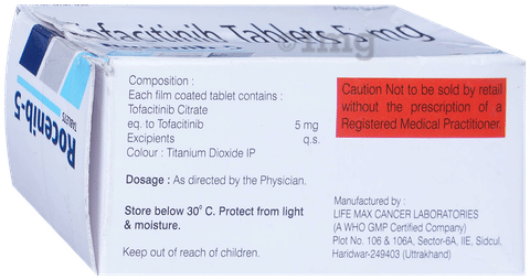 Rocenib 5mg Tablet image Rocenib 5mg Tablet image