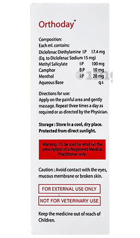 Orthoday Liniment image Orthoday Liniment image