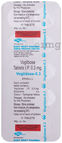 Voglidase 0.3mg Tablet image Voglidase 0.3mg Tablet image