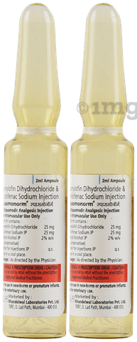 Spasmonorm Injection image