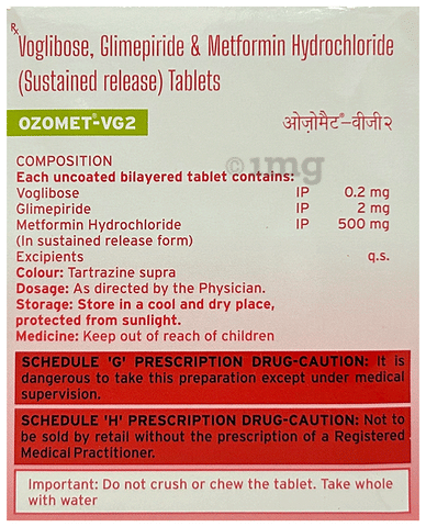 Ozomet-VG2 Tablet SR image