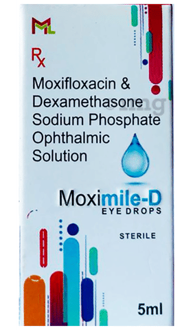 Moximile-D Eye Drop image