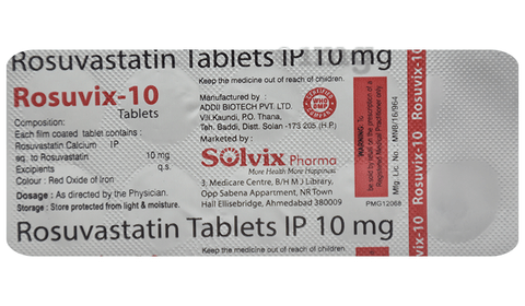 Rosuvix 10 Tablet image Rosuvix 10 Tablet image