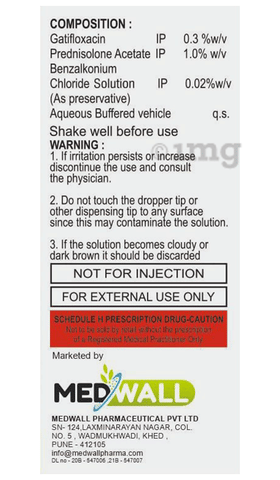 Gatiwall-P Eye Drop image Gatiwall-P Eye Drop image
