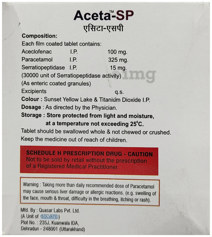 Aceta SP Tablet image Aceta SP Tablet image