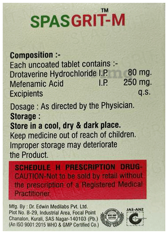 Spasgrit-M Tablet image