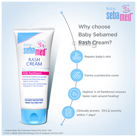 Sebamed Baby Rash Cream|pH for Diaper Rashes| Faster