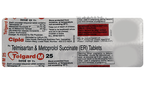 Telgard M 25 Tablet ER image