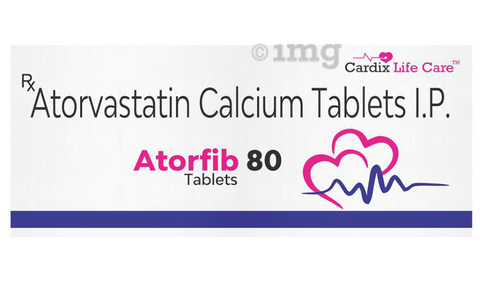 Atorfib 80mg Tablet image