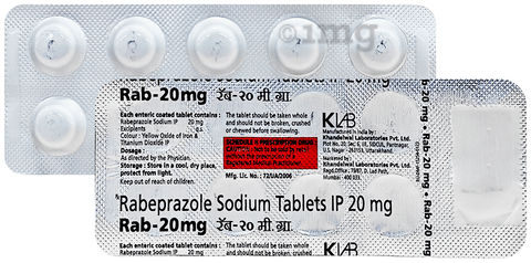 Rab 20mg Tablet image Rab 20mg Tablet image