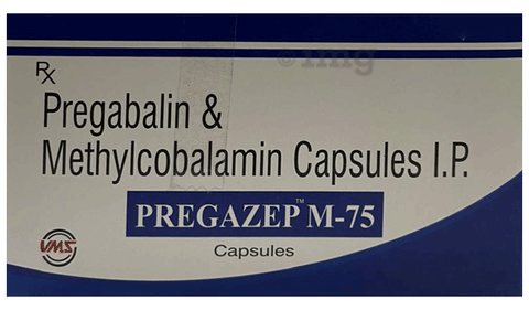 Pregazep M 75 Capsule image Pregazep M 75 Capsule image