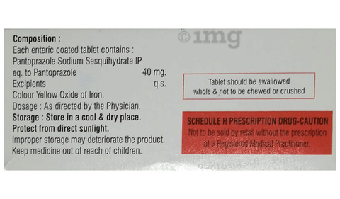 Pantosia 40 Tablet image Pantosia 40 Tablet image