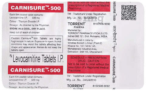 Carnisure 500 Tablet image Carnisure 500 Tablet image