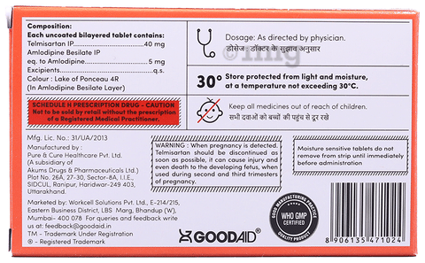 Aidsartan AM Tablet image Aidsartan AM Tablet image