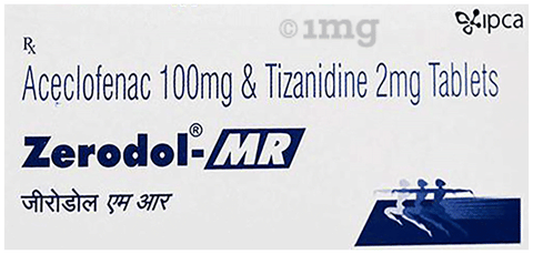 Zerodol 100mg/2mg Tablet MR image