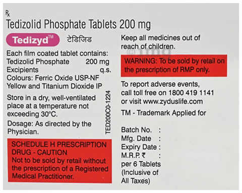 Tedizyd Tablet image