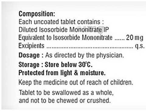 Monocardia 20 Tablet image Monocardia 20 Tablet image