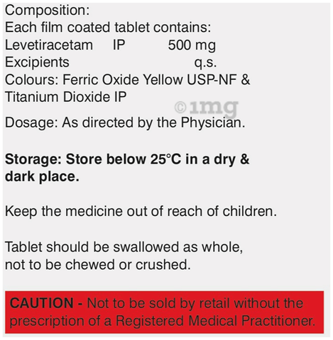 Lecivia 500 Tablet image