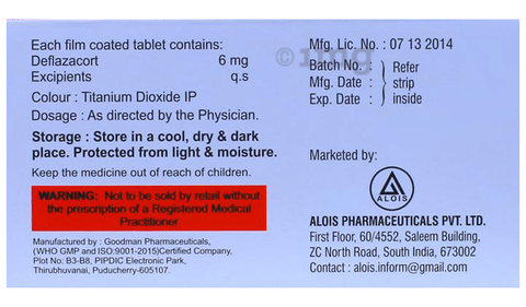 Aloicort 6 Tablet image Aloicort 6 Tablet image