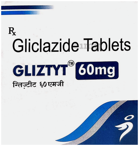 ग्लिजटाइट 60mg टैबलेट image ग्लिजटाइट 60mg टैबलेट image