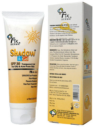 Fixderma Shadow A-Gel SPF 30 image