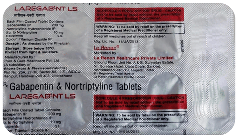 Laregab-NT LS Tablet image