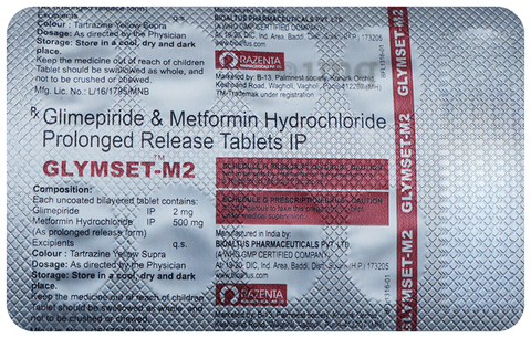 Glymset-M2 Tablet PR image