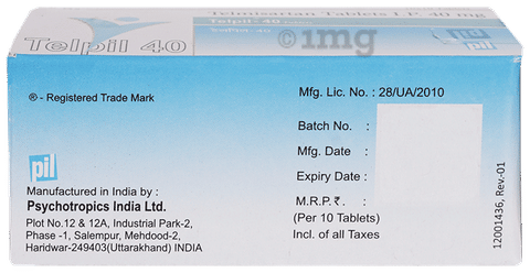 Telpil 40mg Tablet
