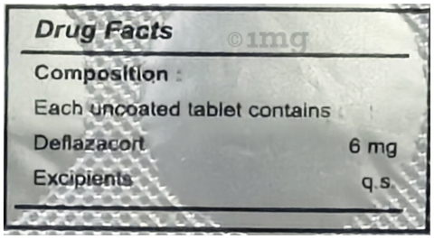 डेफगेन 6mg टैबलेट image डेफगेन 6mg टैबलेट image